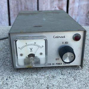 Vintage Calrad Model P-828 1.5 Amp Variable Power Supply